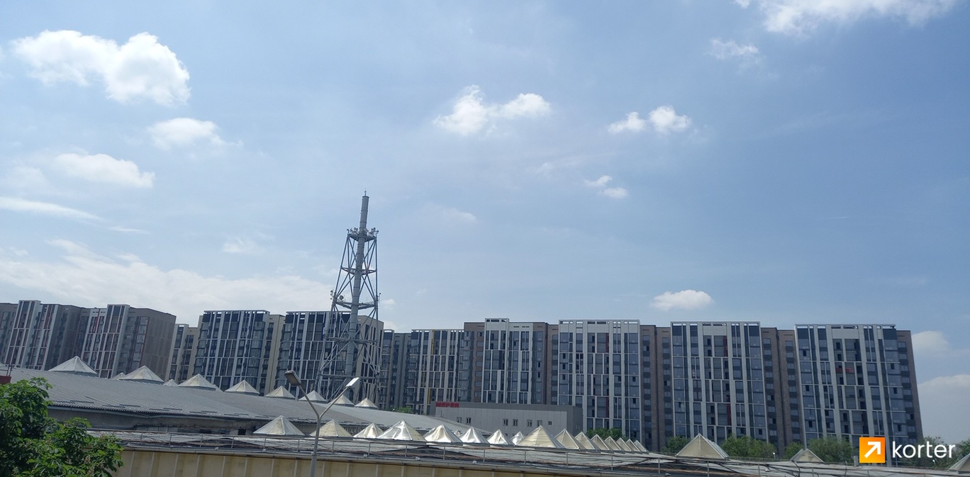 Ход строительства ЖК Raiymbek - Ракурс 20, май 2024