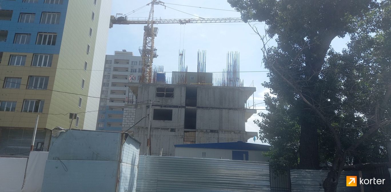 Ход строительства ЖК Jetisu Park - Ракурс 1, май 2024