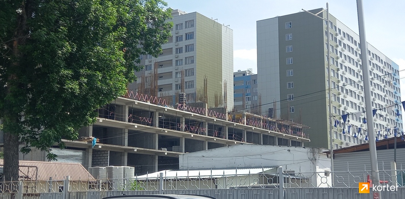Ход строительства ЖК Jetisu Park - Ракурс 3, май 2024