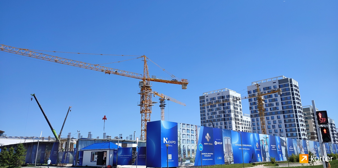 Ход строительства Nexpo City - Ракурс 6, май 2024