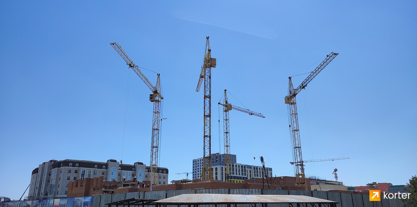 Ход строительства ЖК Wien de Luxe - Ракурс 4, май 2024