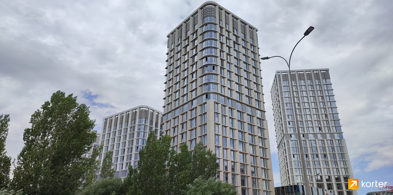 Ход строительства ЖК Dara Residence - Ракурс 3, июль 2024