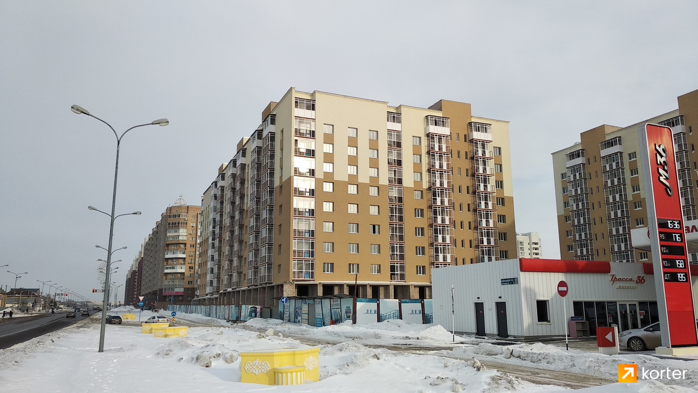 Ход строительства ЖК Жасыл-Астана НС - Ракурс 4, февраль 2020