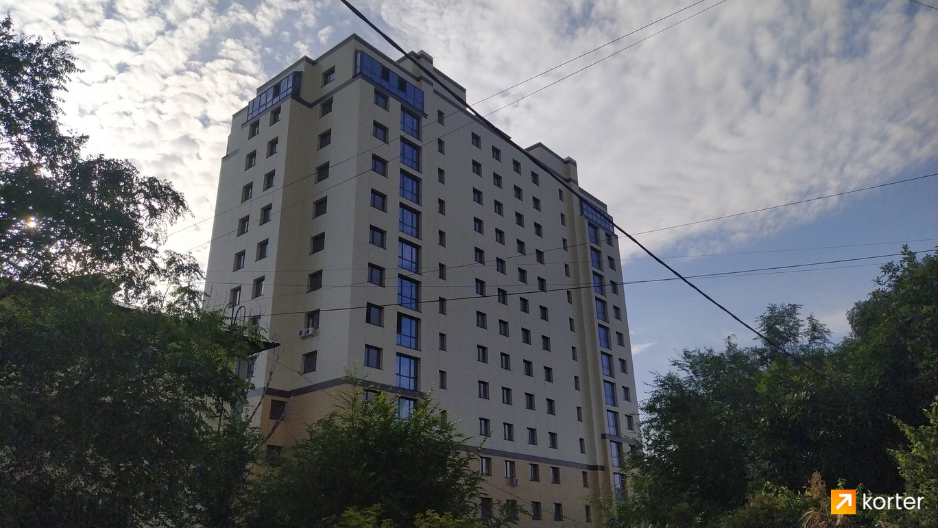 Ход строительства ЖК Дом на Гагарина - Ракурс 3, июнь 2020