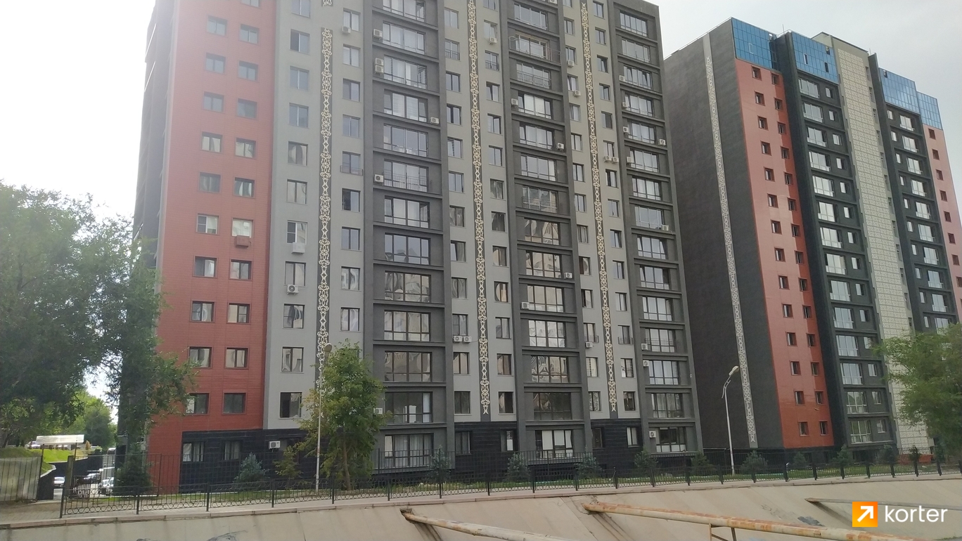 Ход строительства ЖК Central Esentai Residence - Ракурс 3, июль 2020