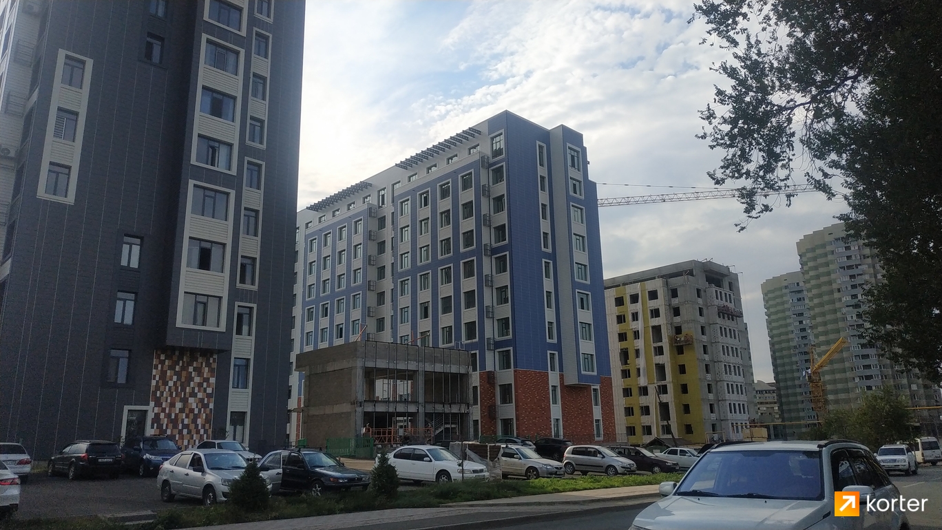 Ход строительства ЖК Varlamova - Ракурс 4, июль 2021