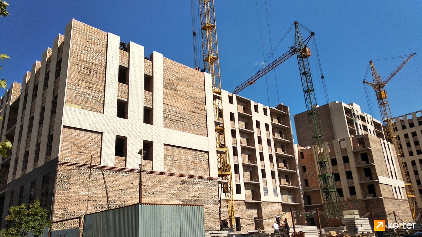 Ход строительства ЖК Arai Apartments - Ракурс 4, сентябрь 2021