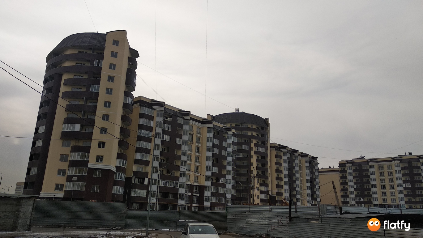 Ход строительства ЖК Нуркент - Ракурс 7, январь 2019
