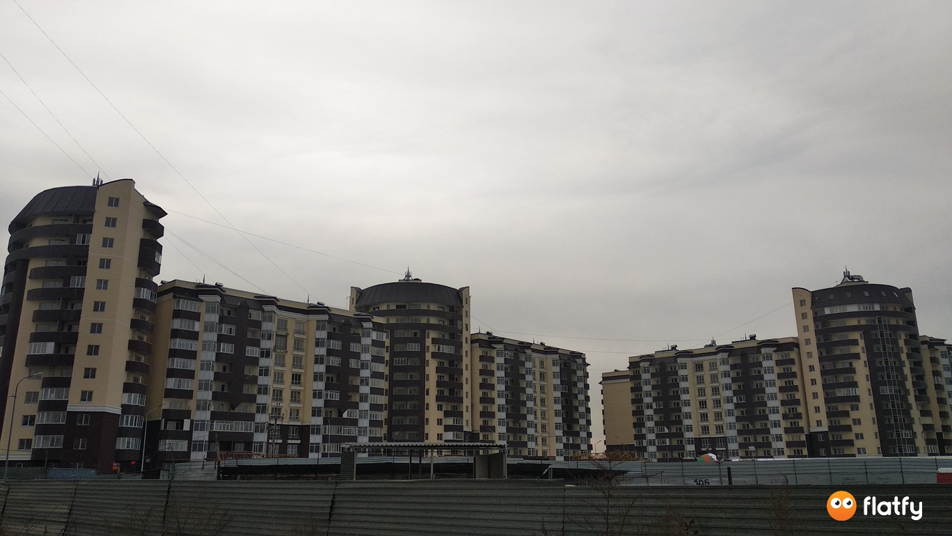 Ход строительства ЖК Нуркент - Ракурс 8, январь 2019
