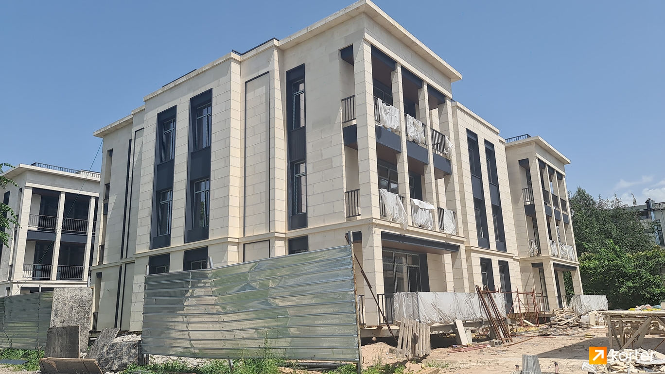Ход строительства Клубный дом Посольский - Ракурс 2, май 2022