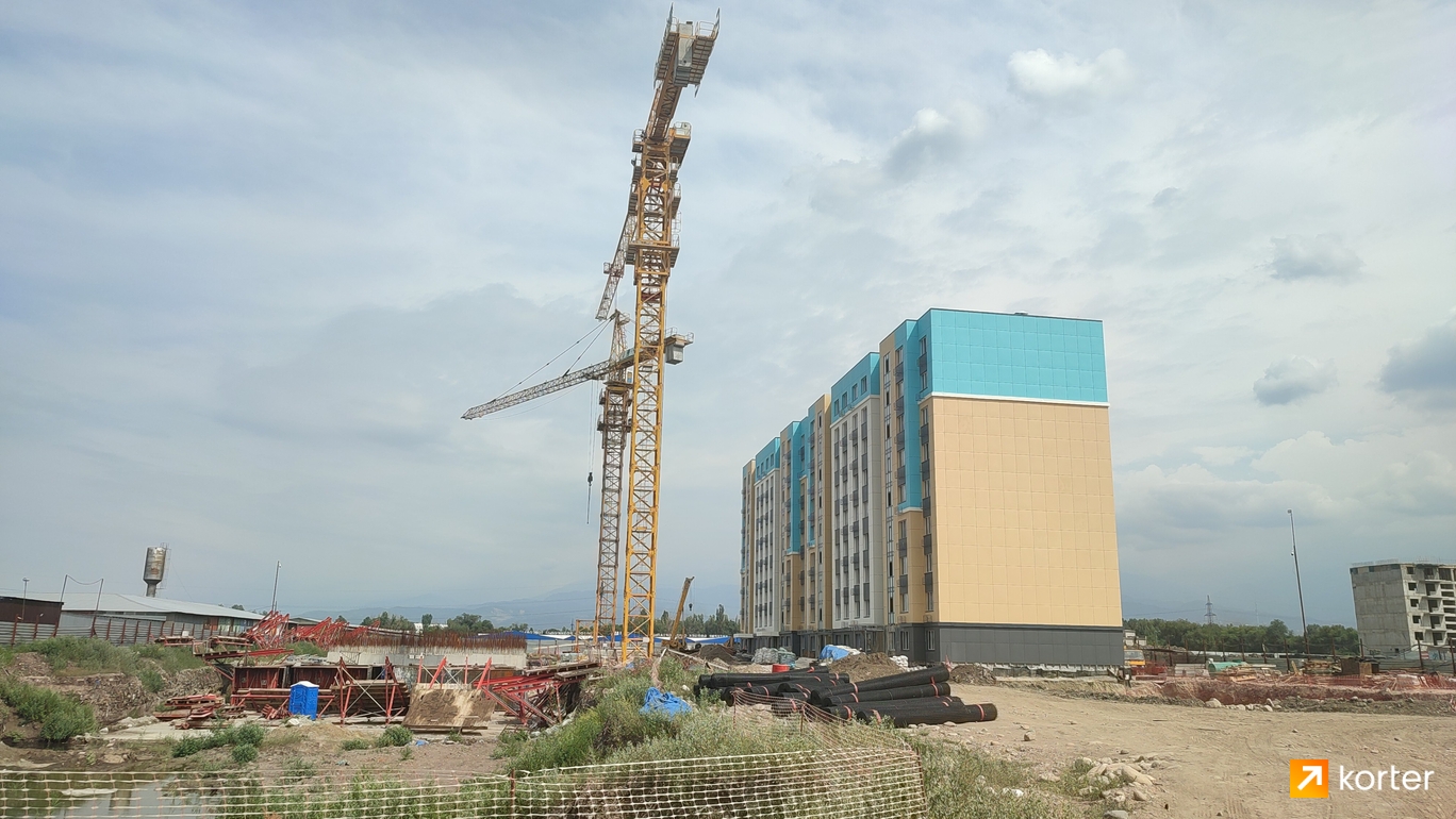 Ход строительства ЖК Shahar City - Ракурс 4, июнь 2022