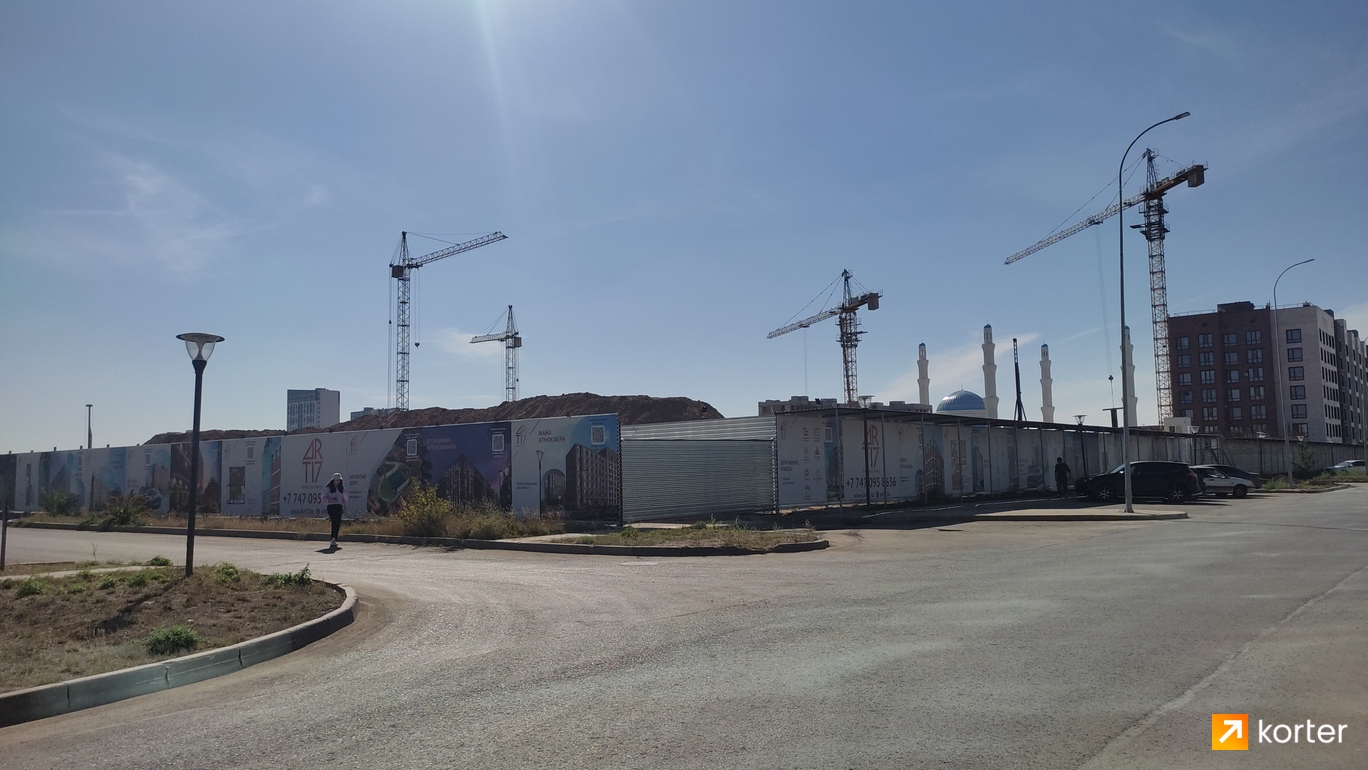 Ход строительства ЖК Arti7 - Ракурс 3, август 2022