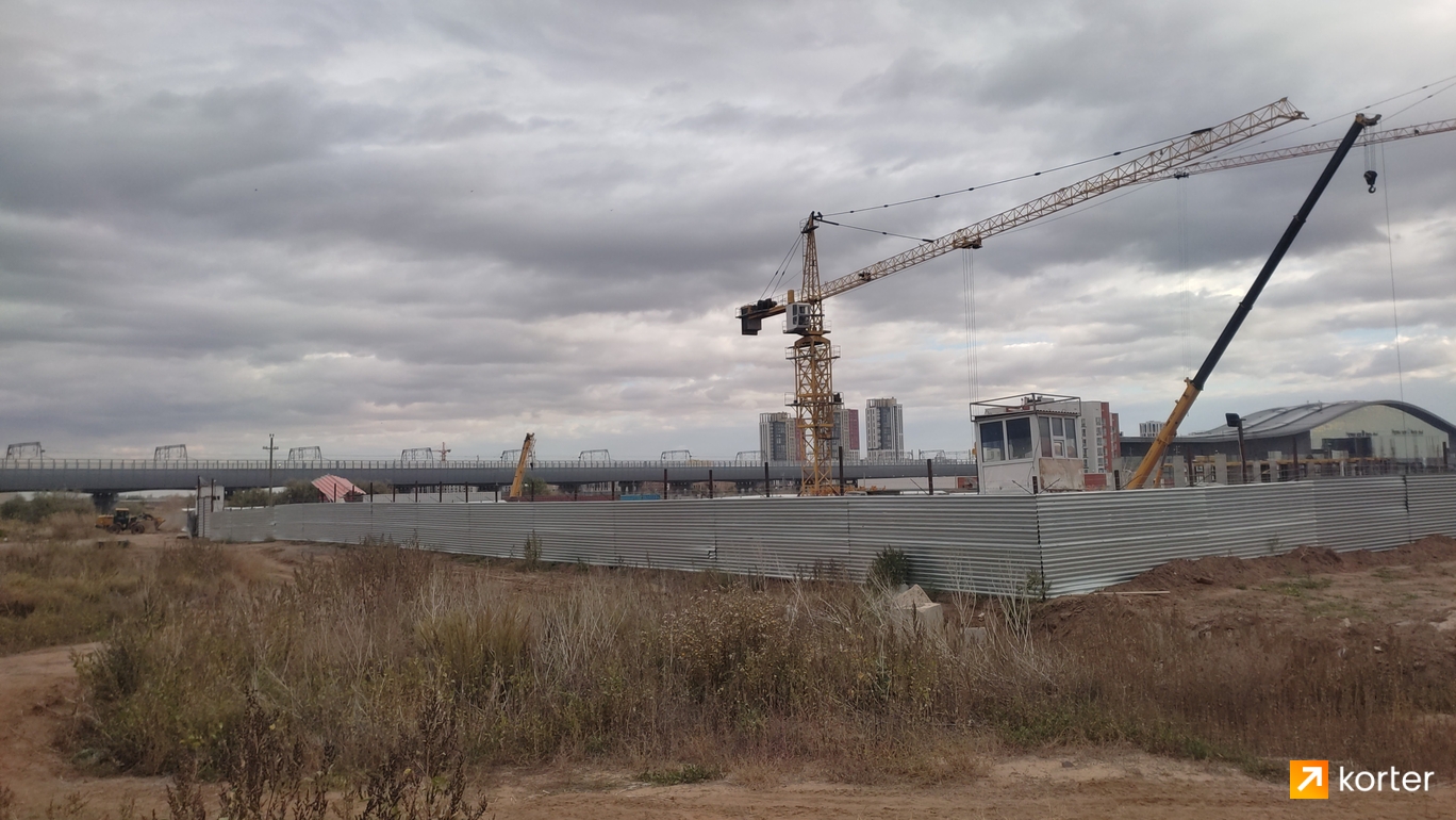 Ход строительства ЖК Saratan - Ракурс 2, сентябрь 2022