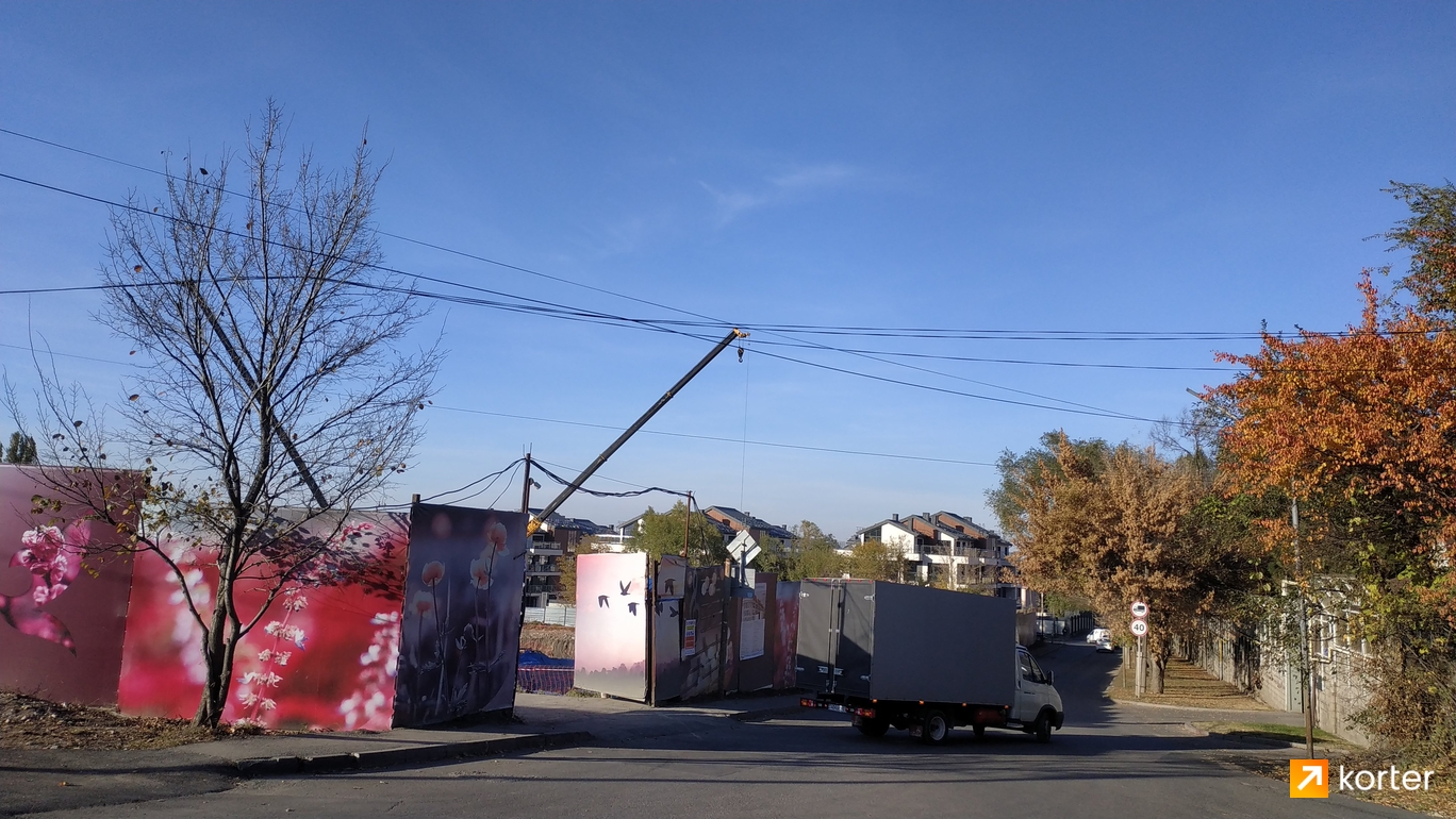 Ход строительства Клубный дом на Жамакаева - Ракурс 2, октябрь 2022