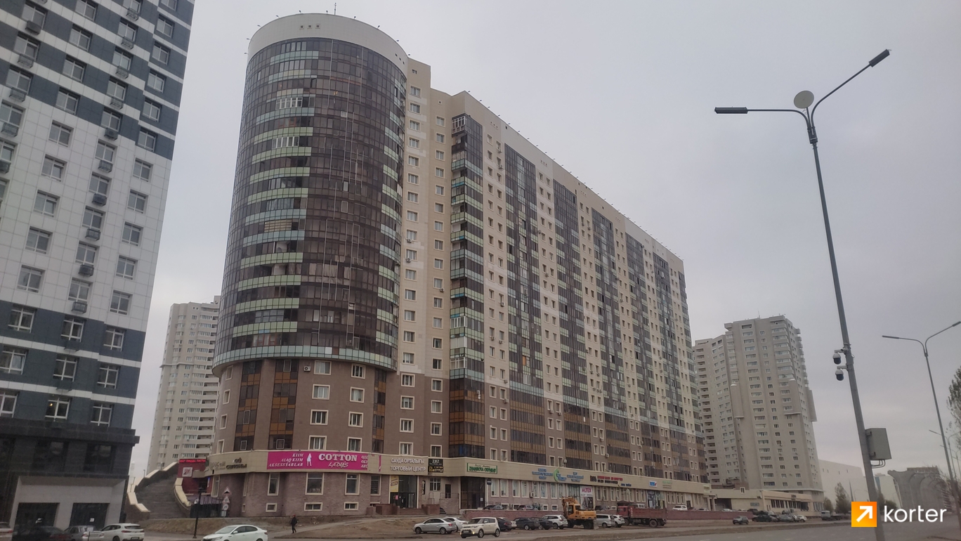 Ход строительства ЖК Гранд Астана - Ракурс 7, октябрь 2022