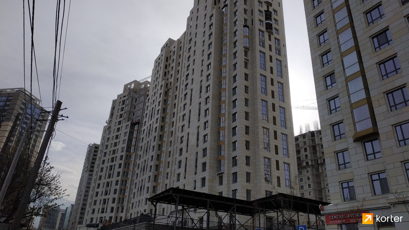 Ход строительства ЖК Central Avenue - Ракурс 11, ноябрь 2022