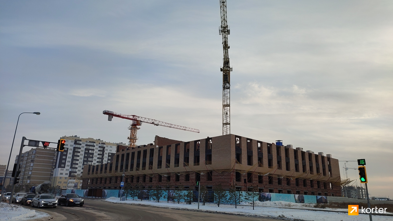Ход строительства ЖК Novopolis - Ракурс 5, декабрь 2022