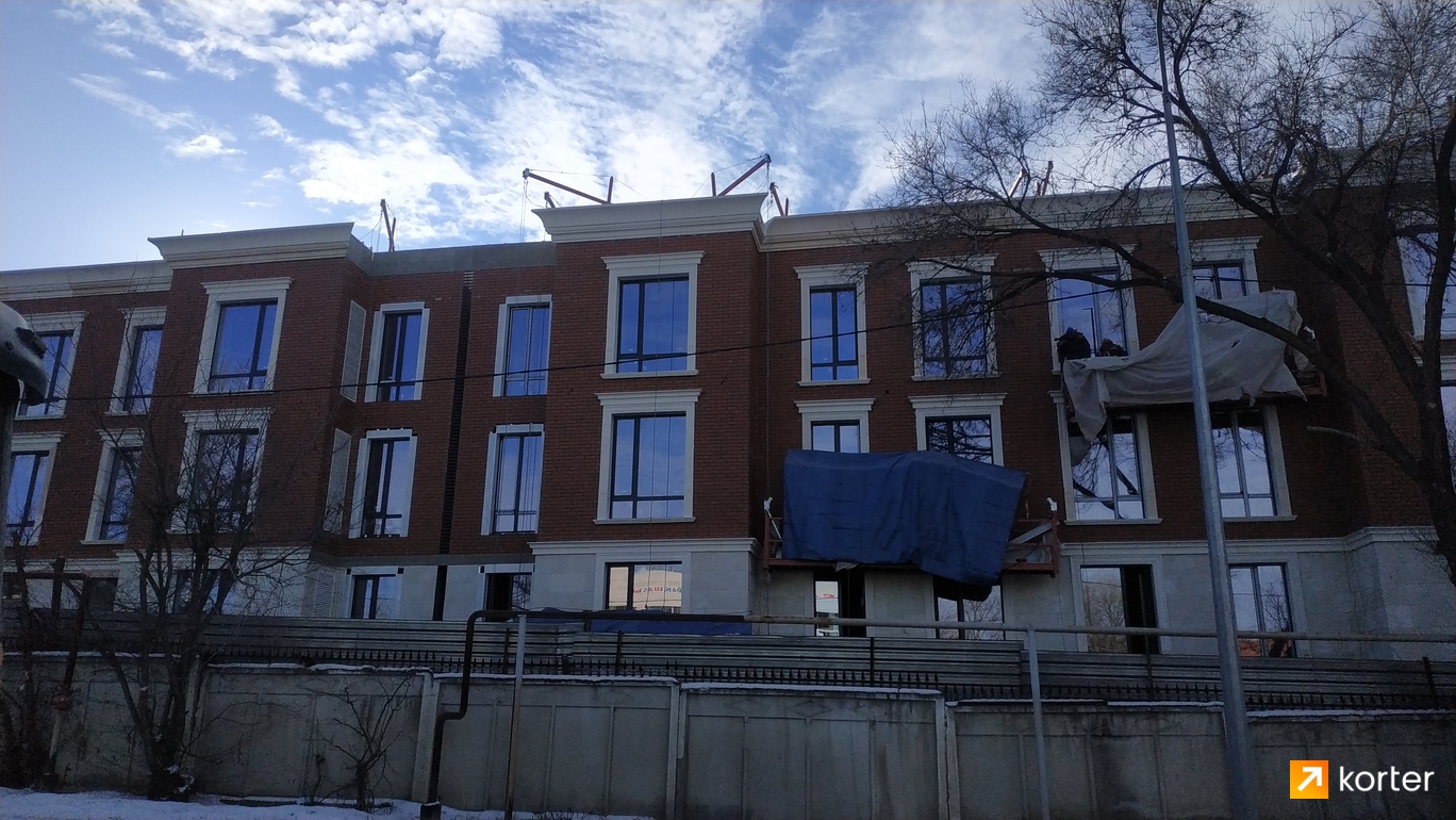 Ход строительства ЖК Alasha Residence - Ракурс 7, декабрь 2022
