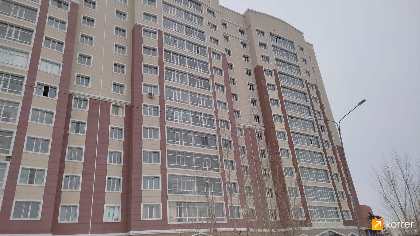 Ход строительства ЖК Арыстан - Ракурс 3, март 2023