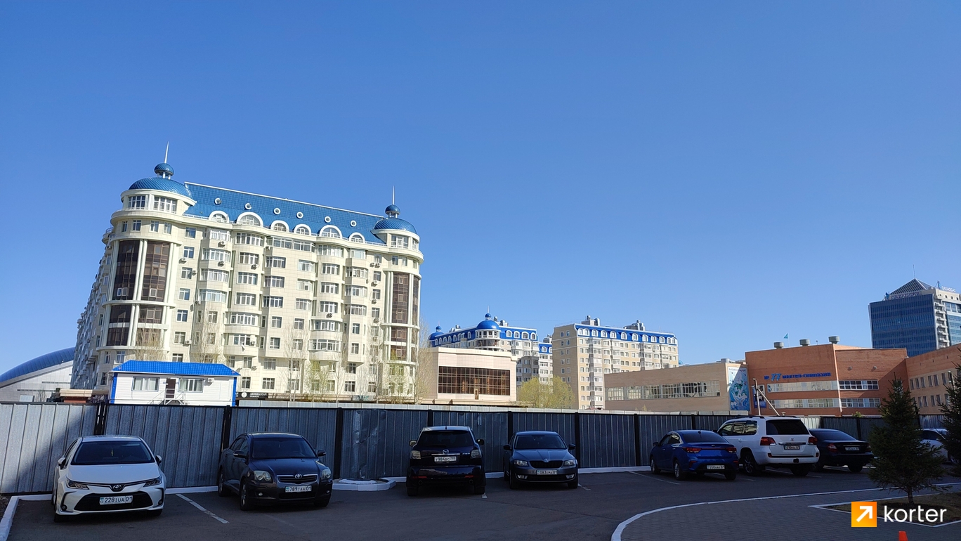 Ход строительства ЖК Mangilik Residence - Ракурс 1, май 2023