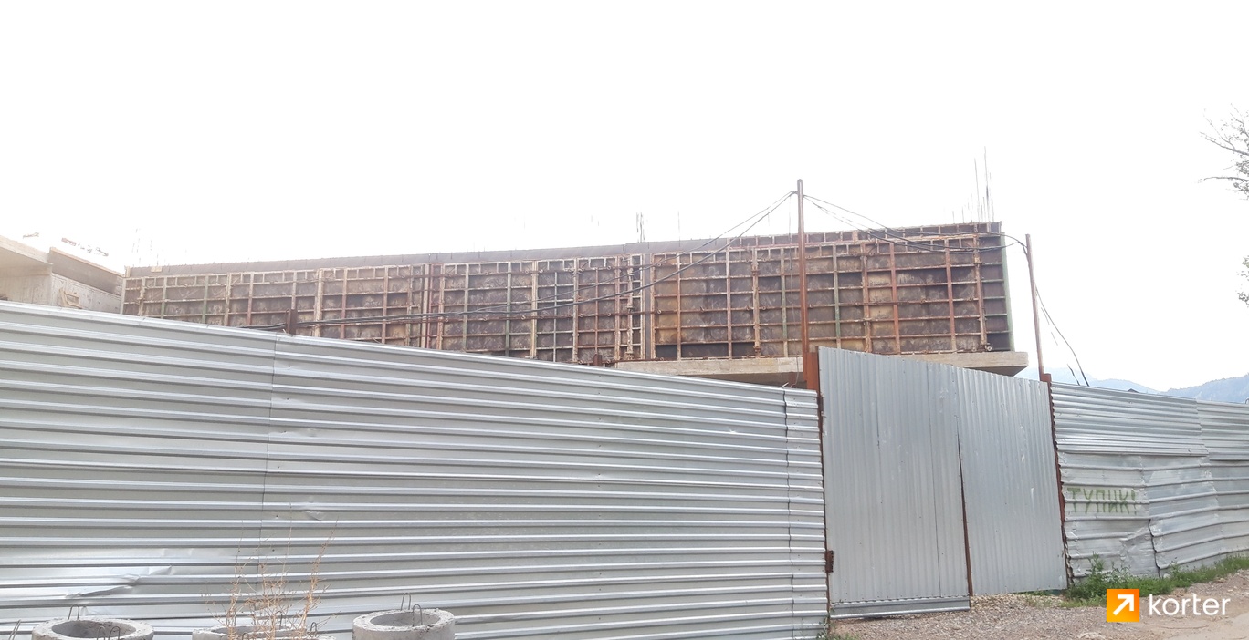 Ход строительства Клубный дом KHAN - Ракурс 6, август 2023