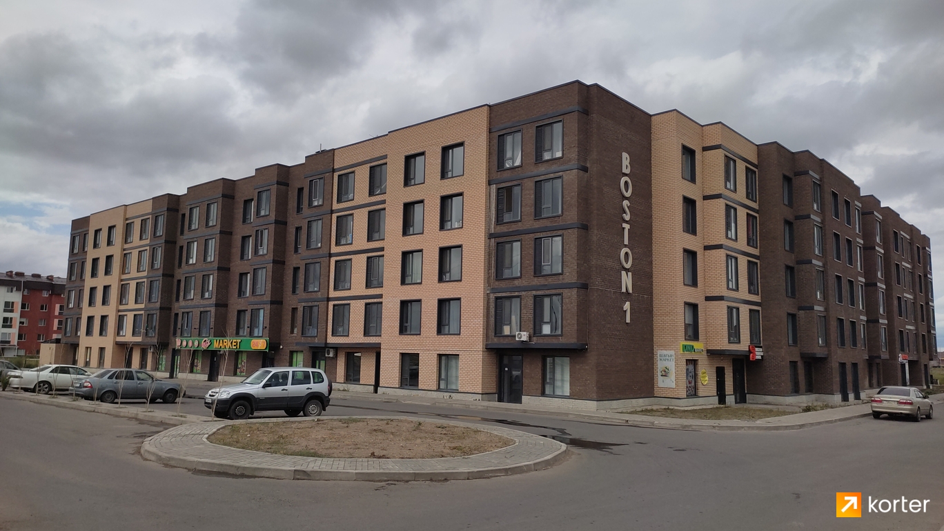 Ход строительства ЖК Boston Comfort House 2 - Ракурс 1, август 2023