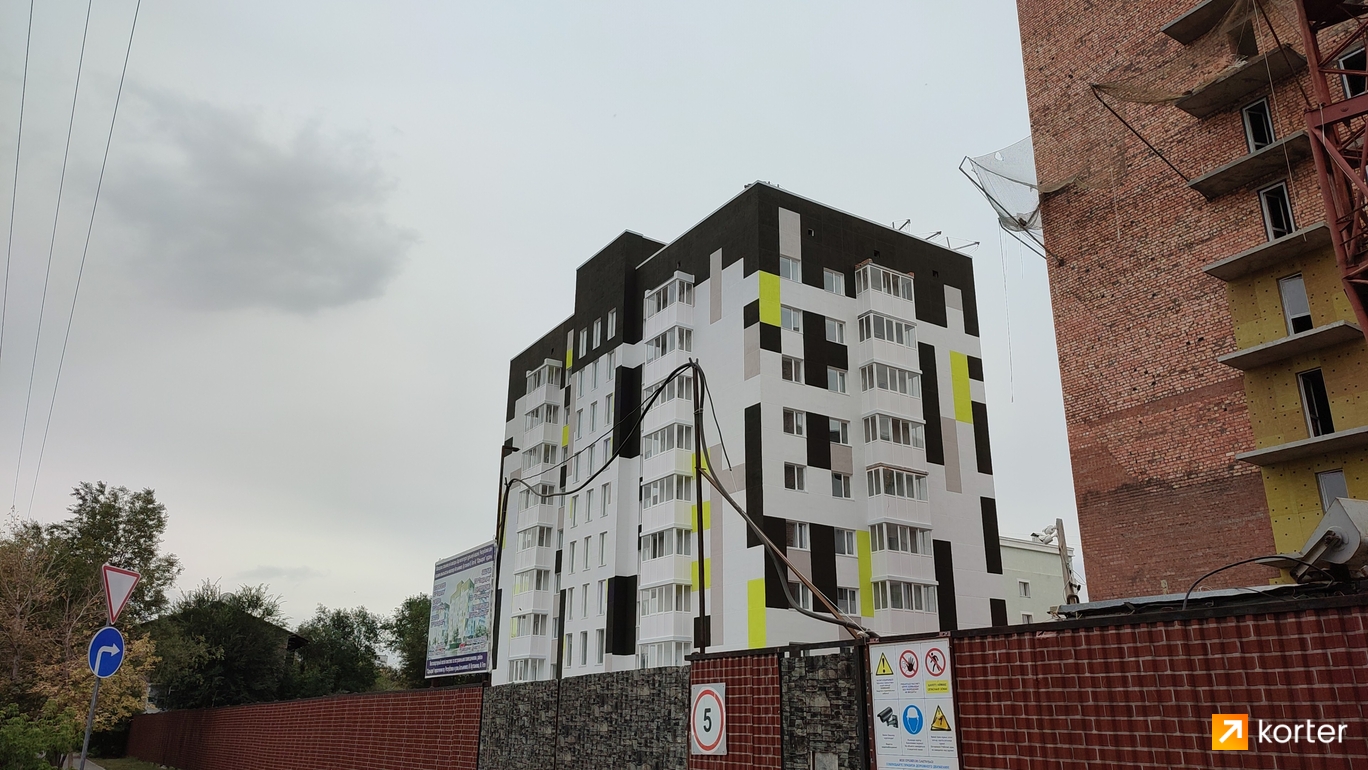 Ход строительства ЖК на ул. Вольфганга Гете - Ракурс 4, сентябрь 2023