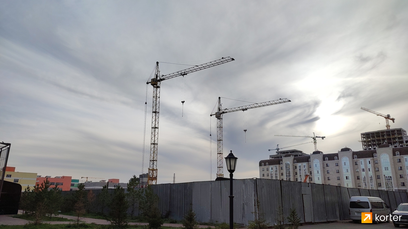 Ход строительства ЖК Wien de Luxe - Ракурс 1, сентябрь 2023