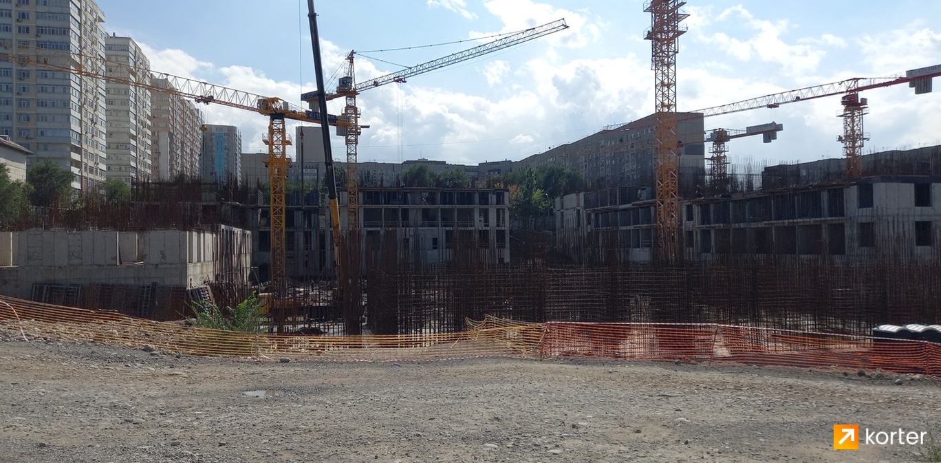 Ход строительства ЖК Centrium - Ракурс 2, сентябрь 2023