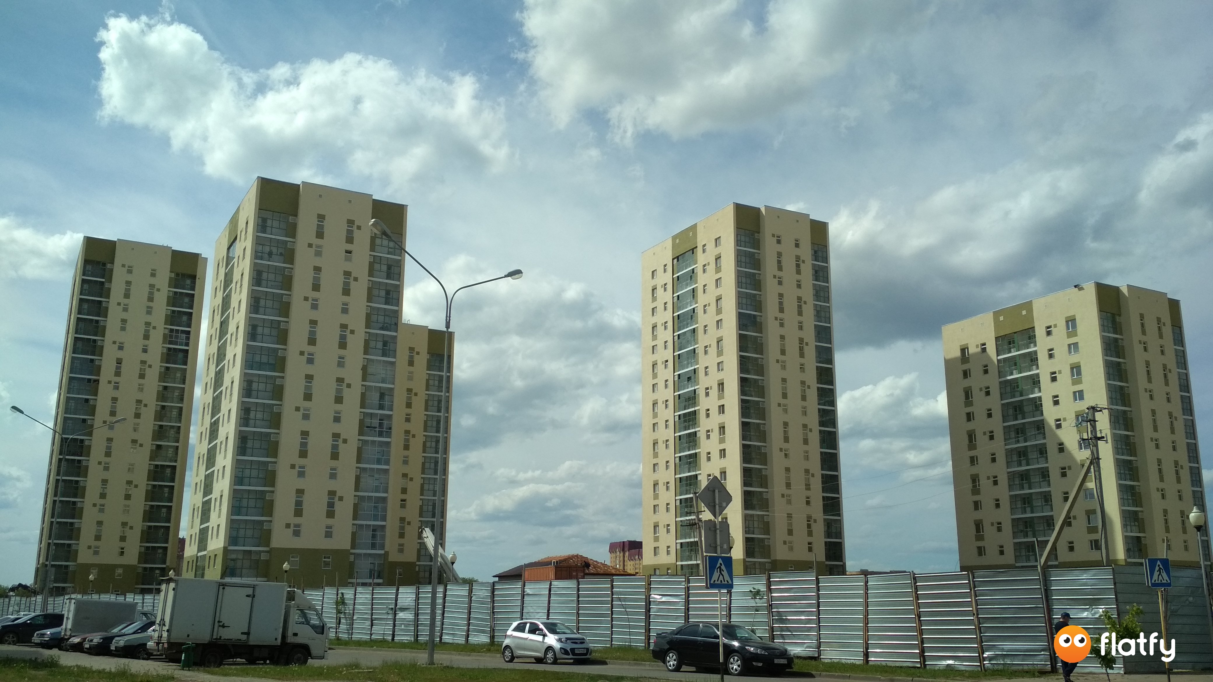 Ход строительства ЖК на Тлендиева - Ракурс 4, Май 2019