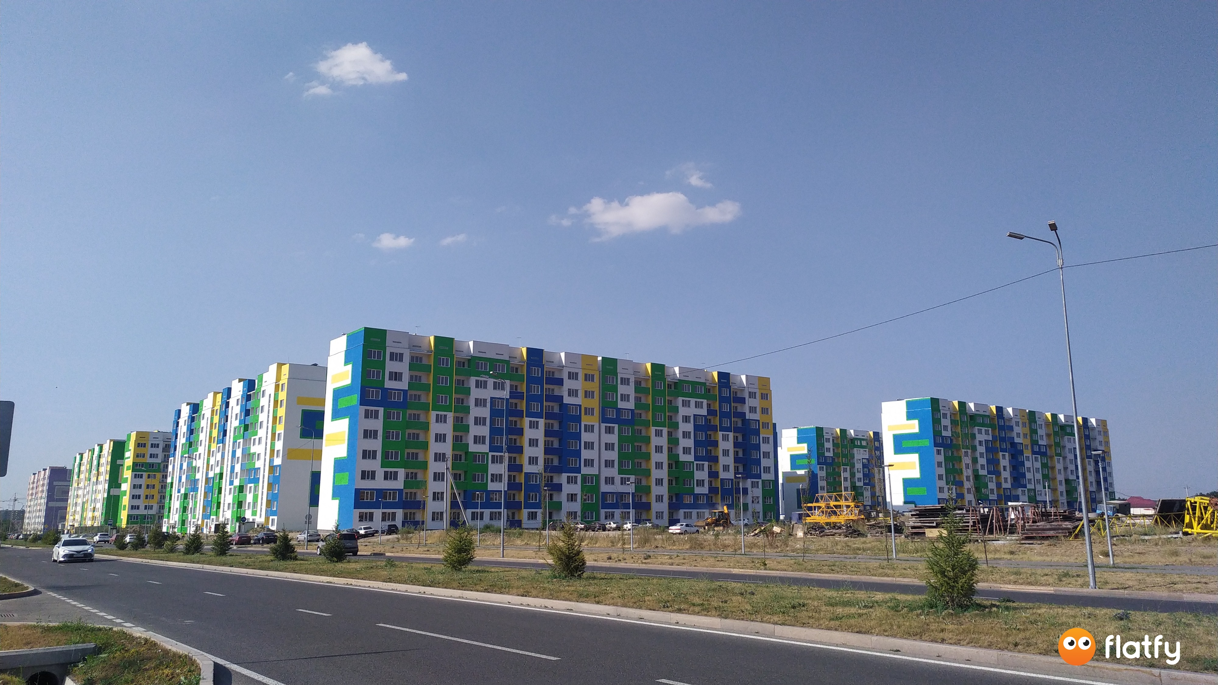 Ход строительства ЖК Шугыла - Ракурс 1, Июль 2019