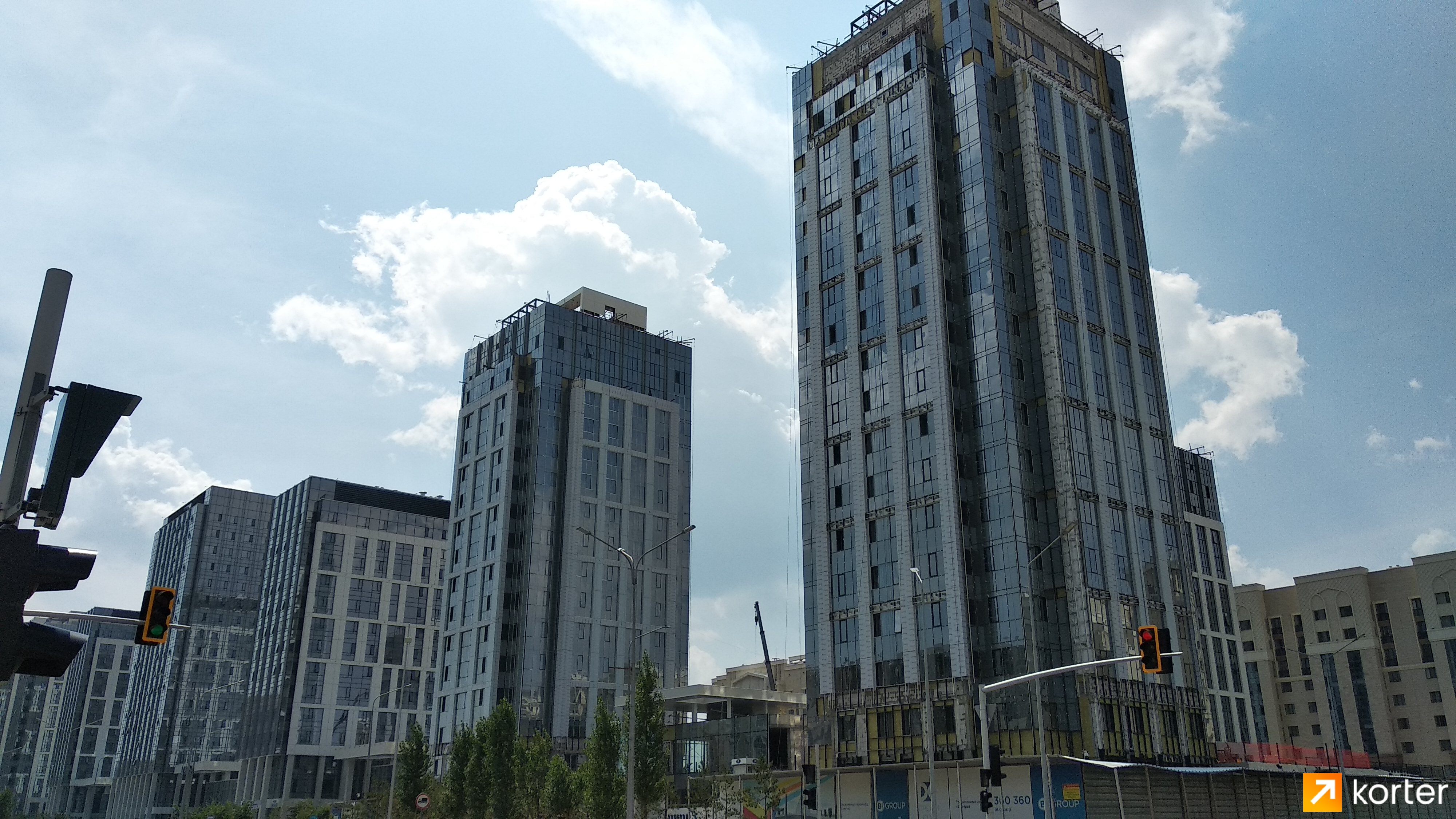 Ход строительства ЖК Dream City - Ракурс 4, Июль 2020