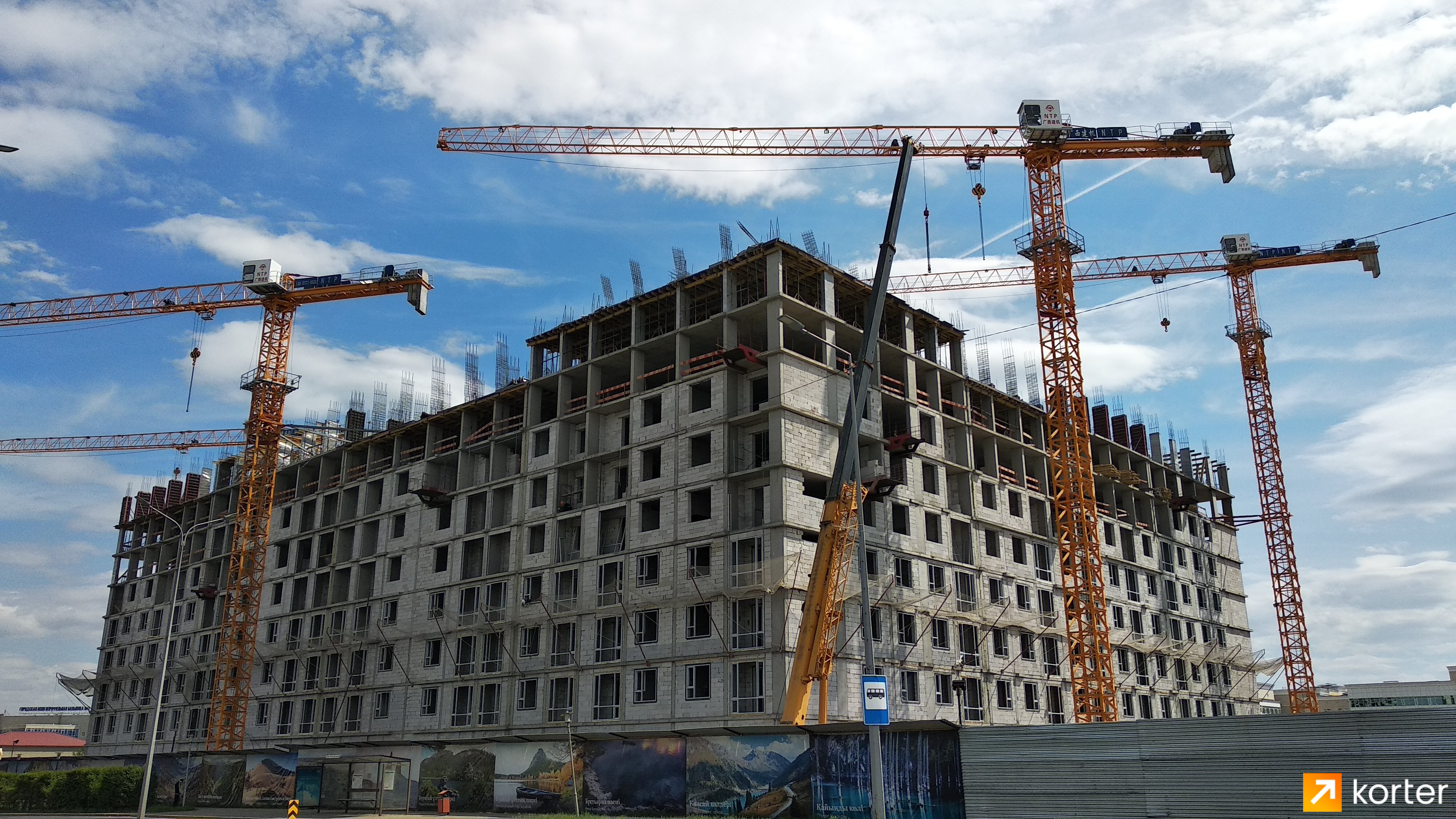 Ход строительства ЖК Expo Avenue - Ракурс 1, Май 2022