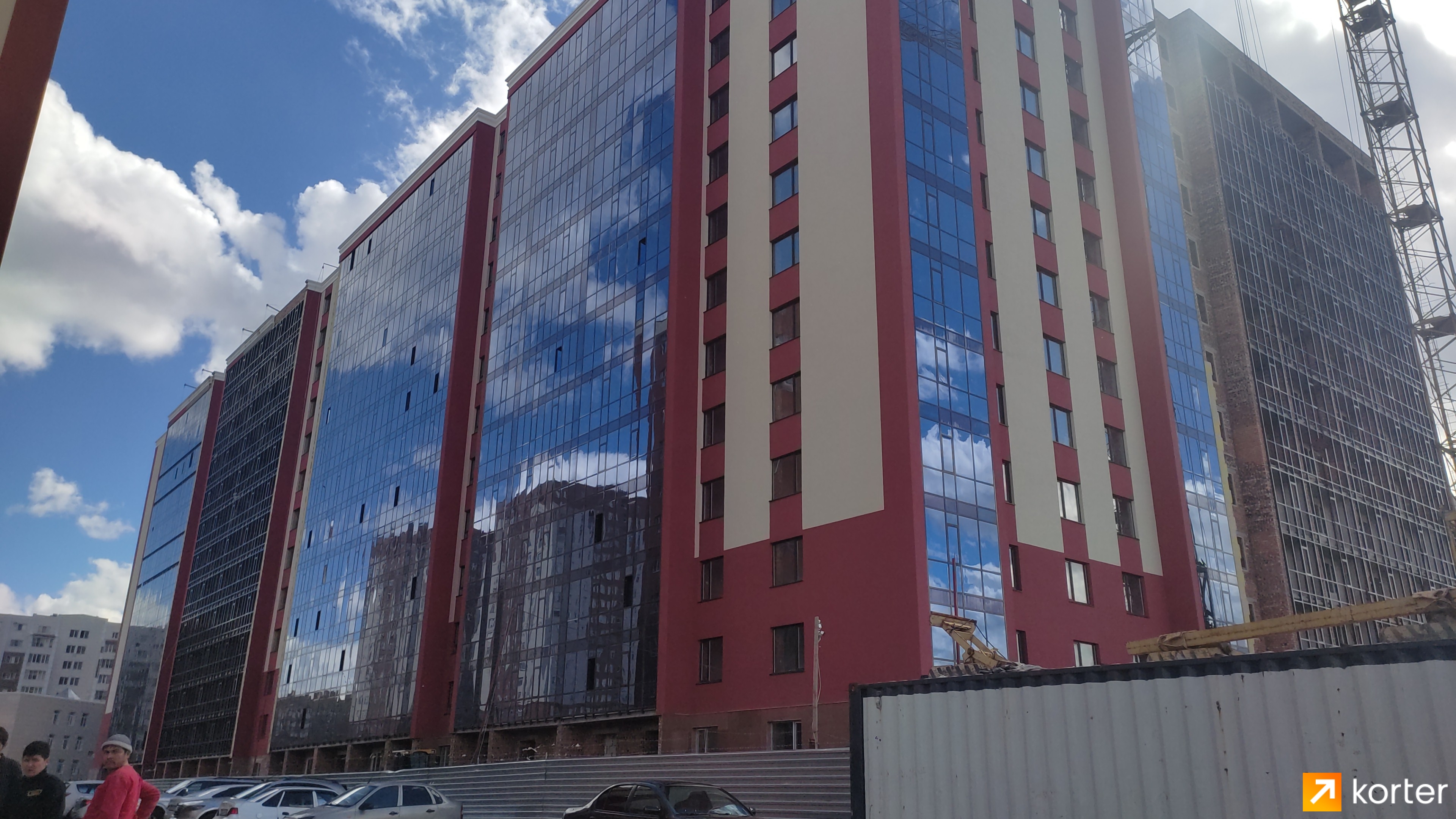 Ход строительства ЖК Созак - Ракурс 3, Май 2022