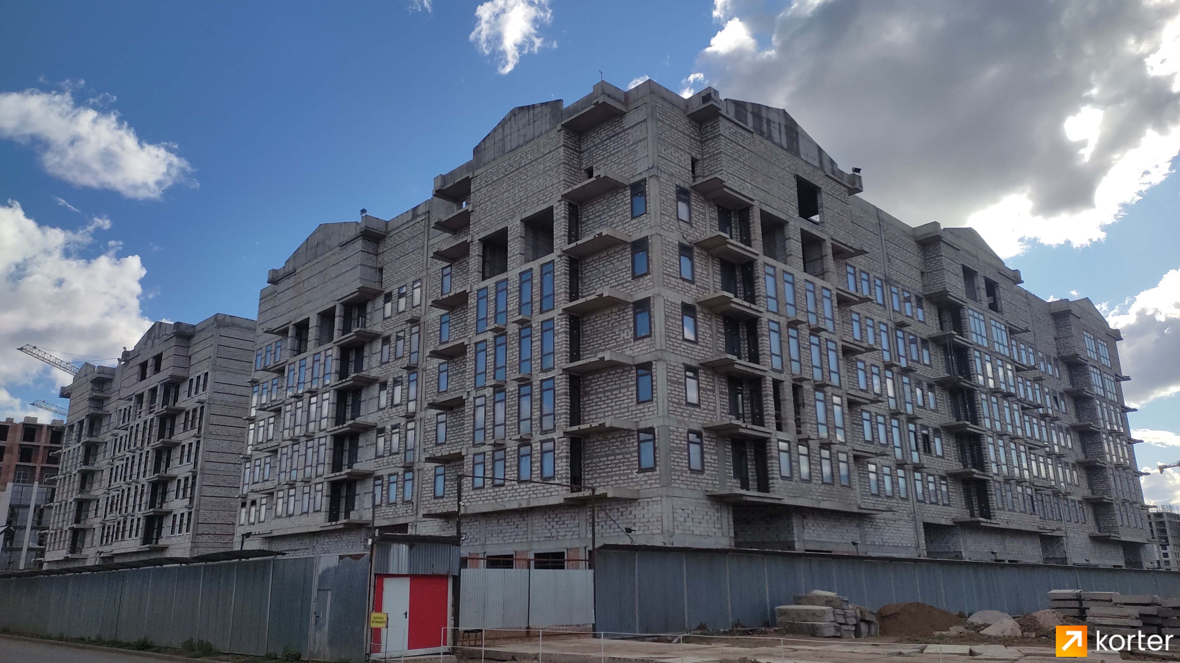 Ход строительства ЖК Hayat - Ракурс 3, Май 2022
