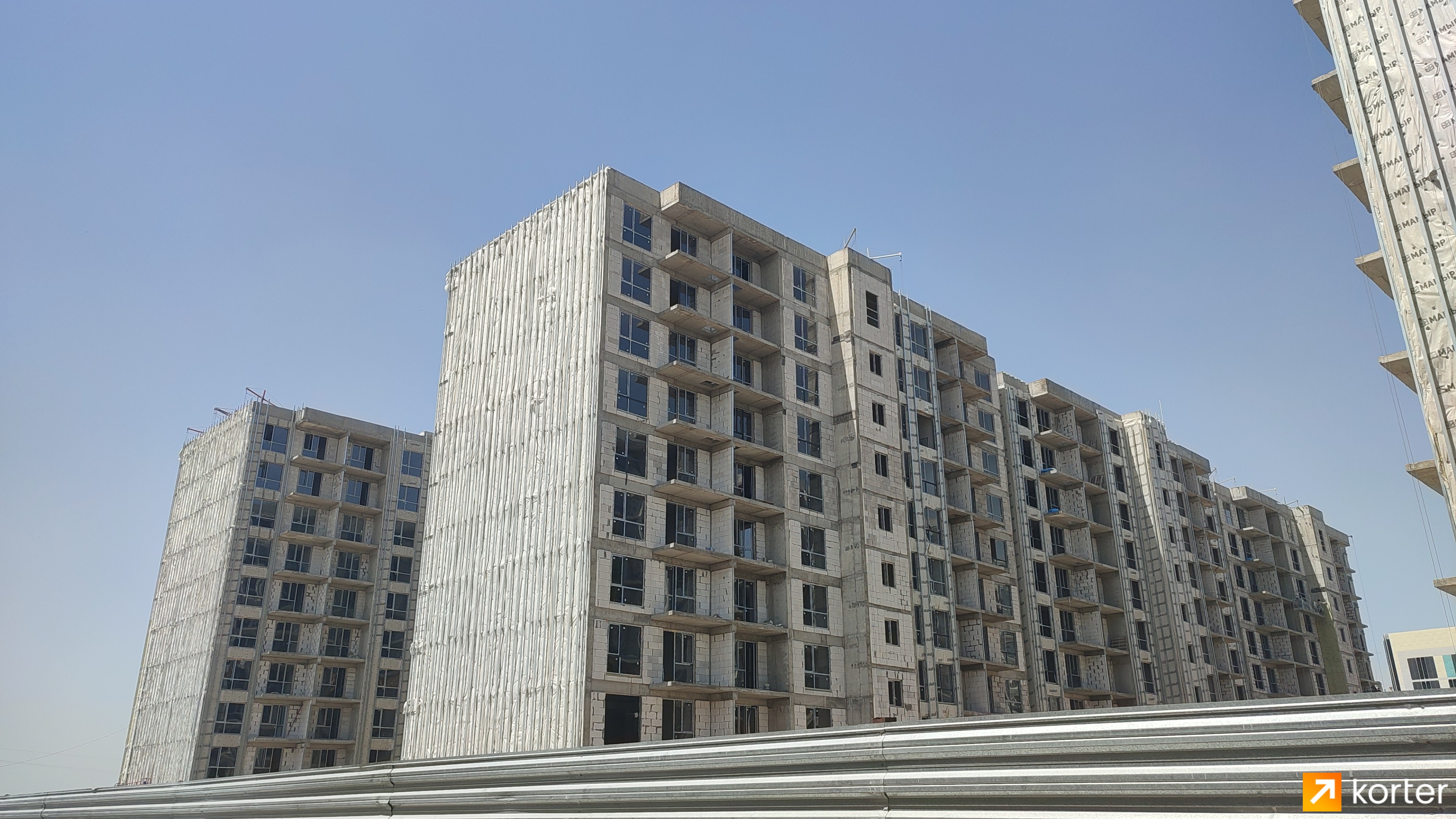 Ход строительства ЖК Alem City - Ракурс 4, Май 2022