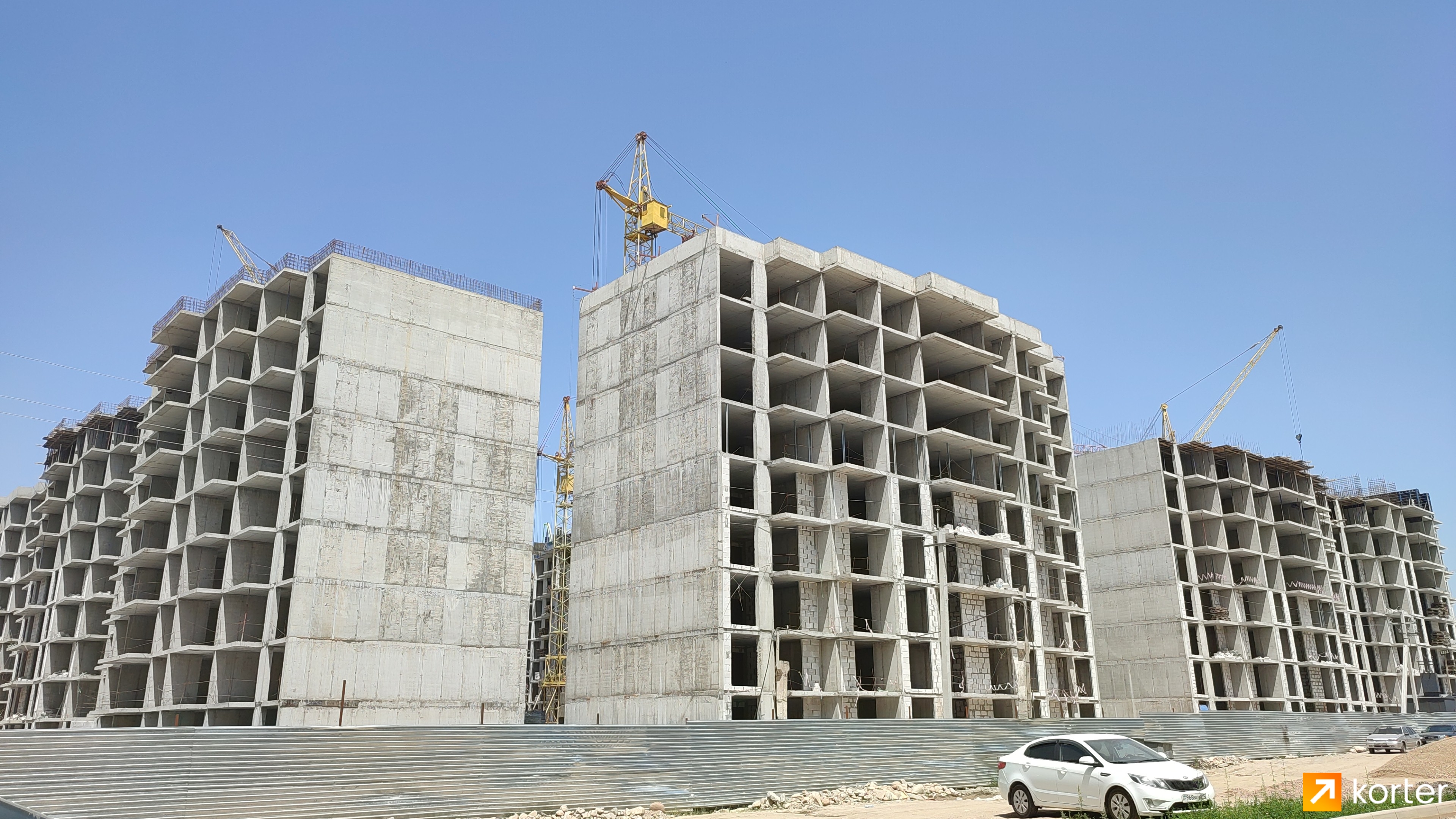 Ход строительства ЖК Alem City - Ракурс 9, Май 2022