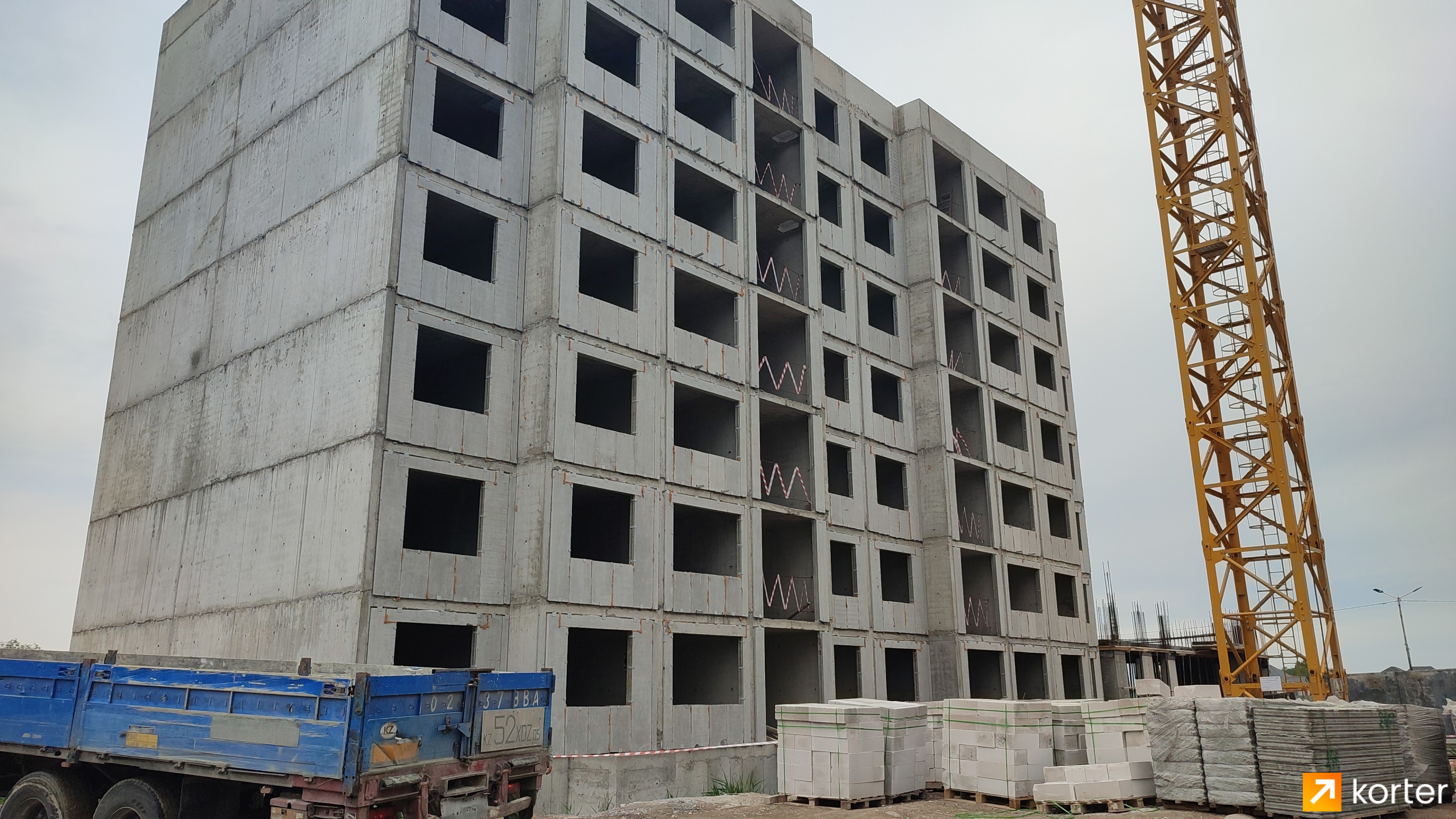 Ход строительства ЖК Tamarix City - Ракурс 18, Май 2022