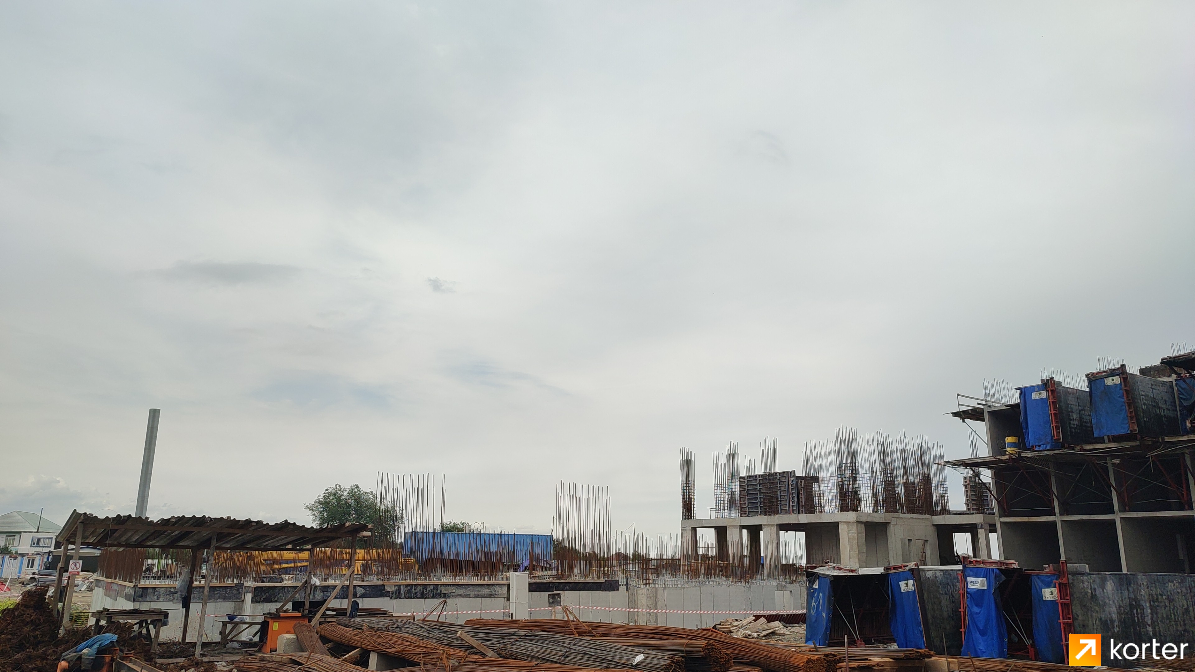 Ход строительства ЖК Tamarix City - Ракурс 24, Май 2022