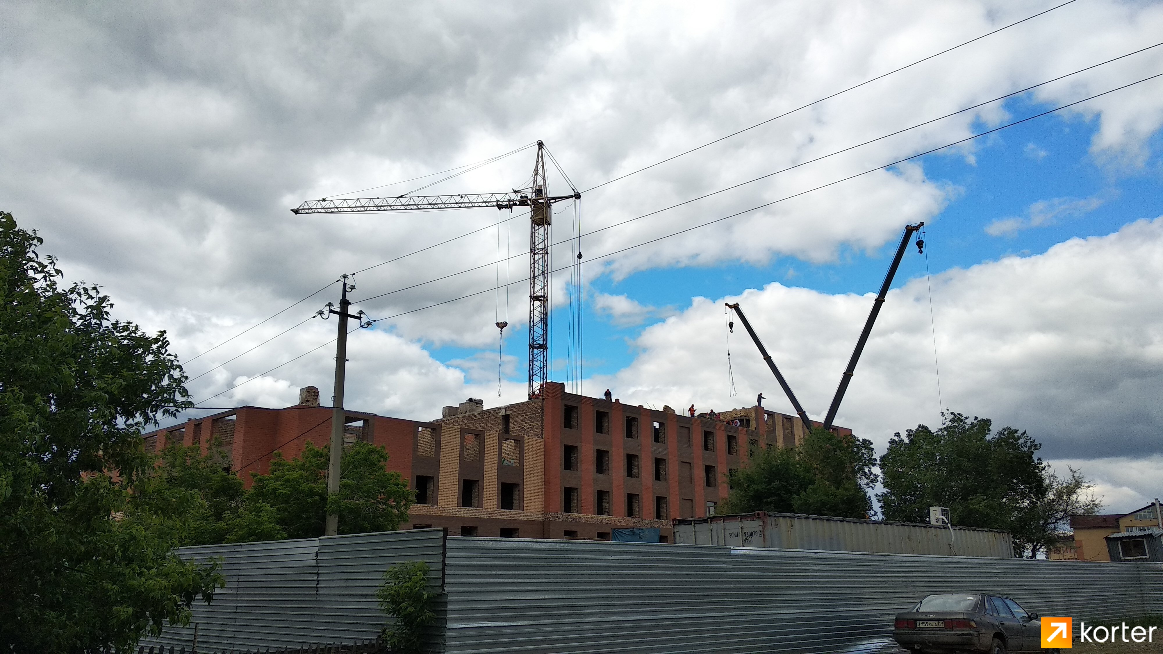 Ход строительства ЖК Koktal Apartments - Ракурс 1, Июнь 2022