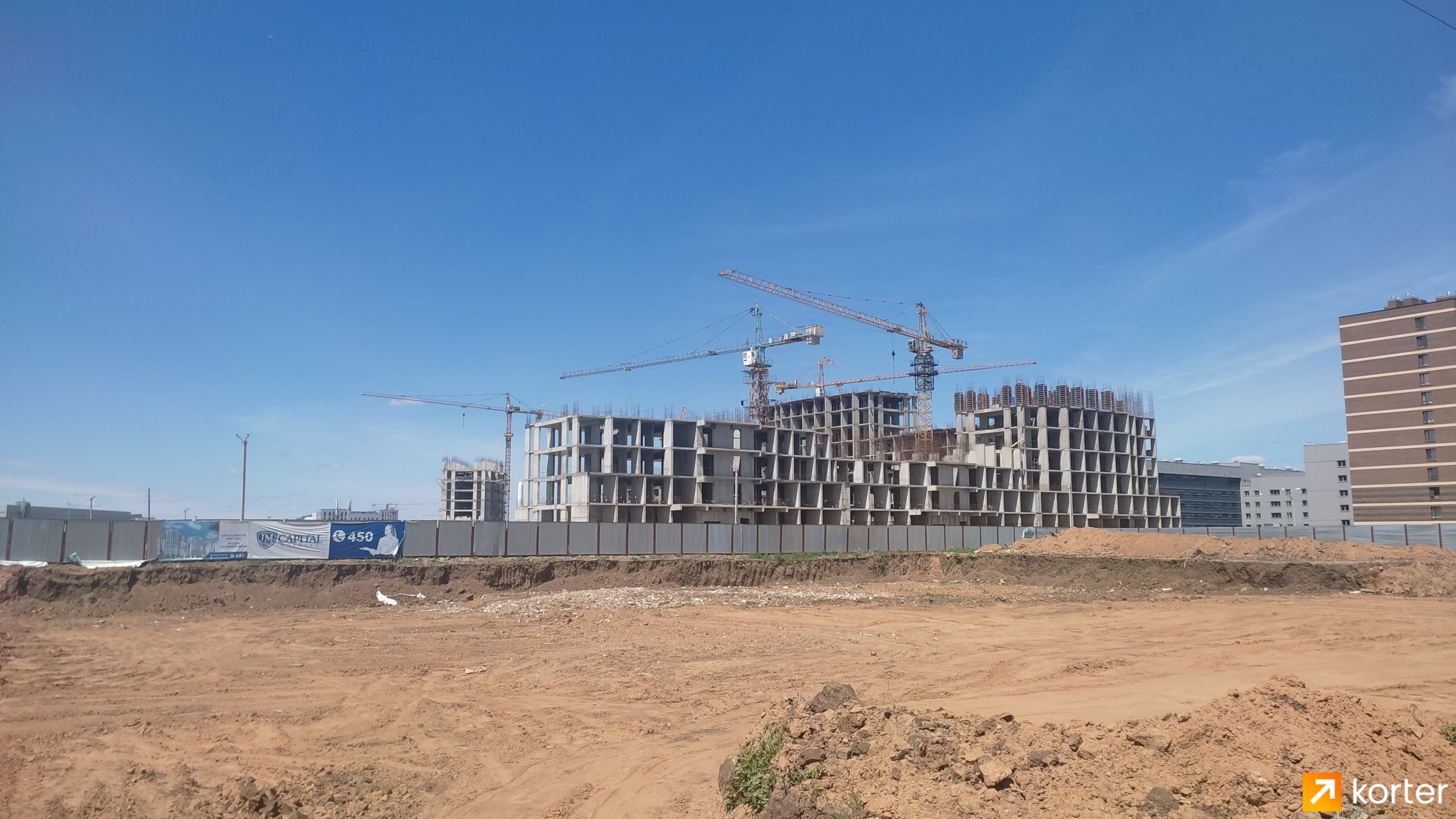 Ход строительства ЖК JM City Dom-Park - Ракурс 3, Июнь 2022