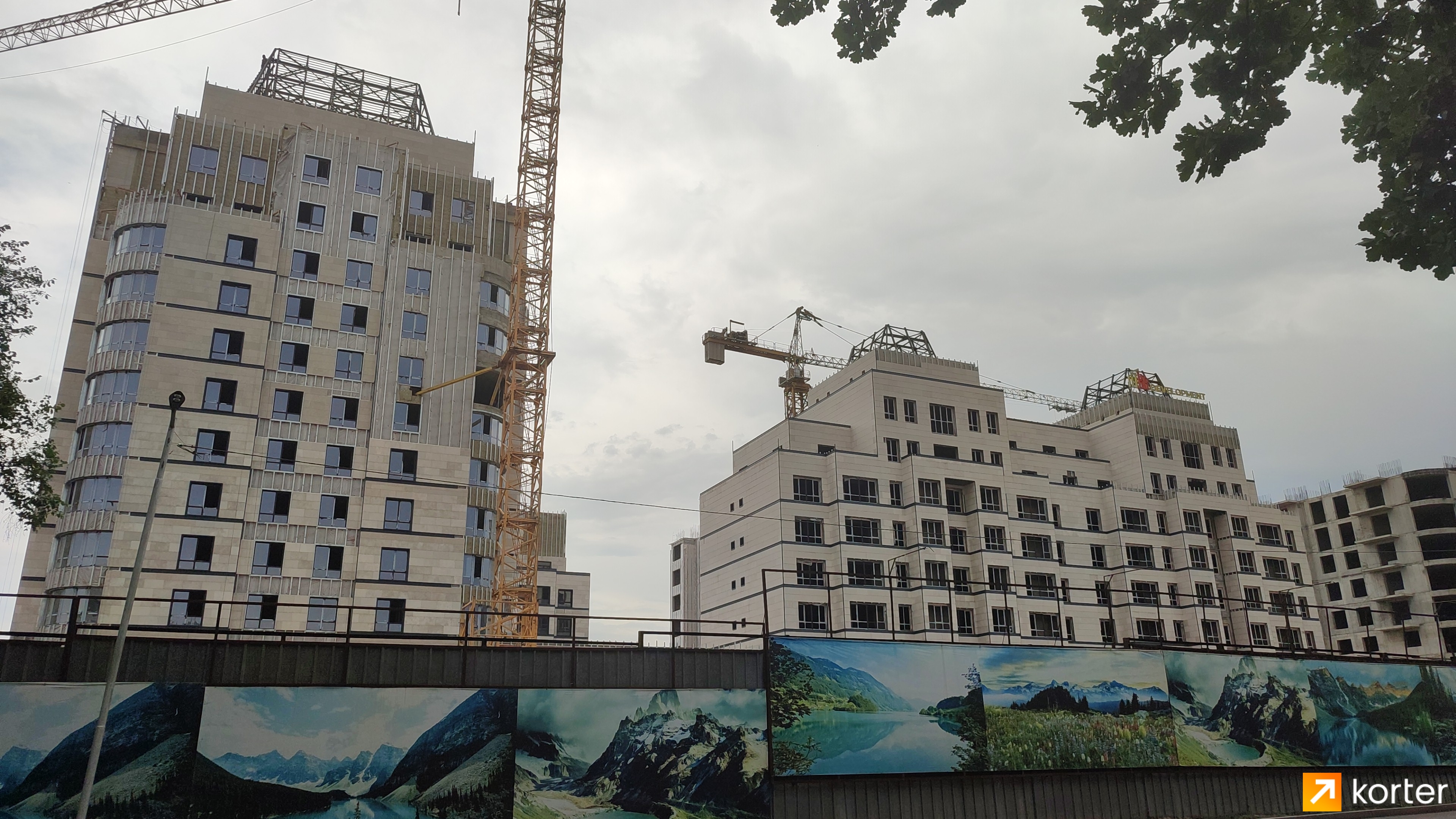 Ход строительства ЖК Vesnovka - Ракурс 1, Июнь 2022
