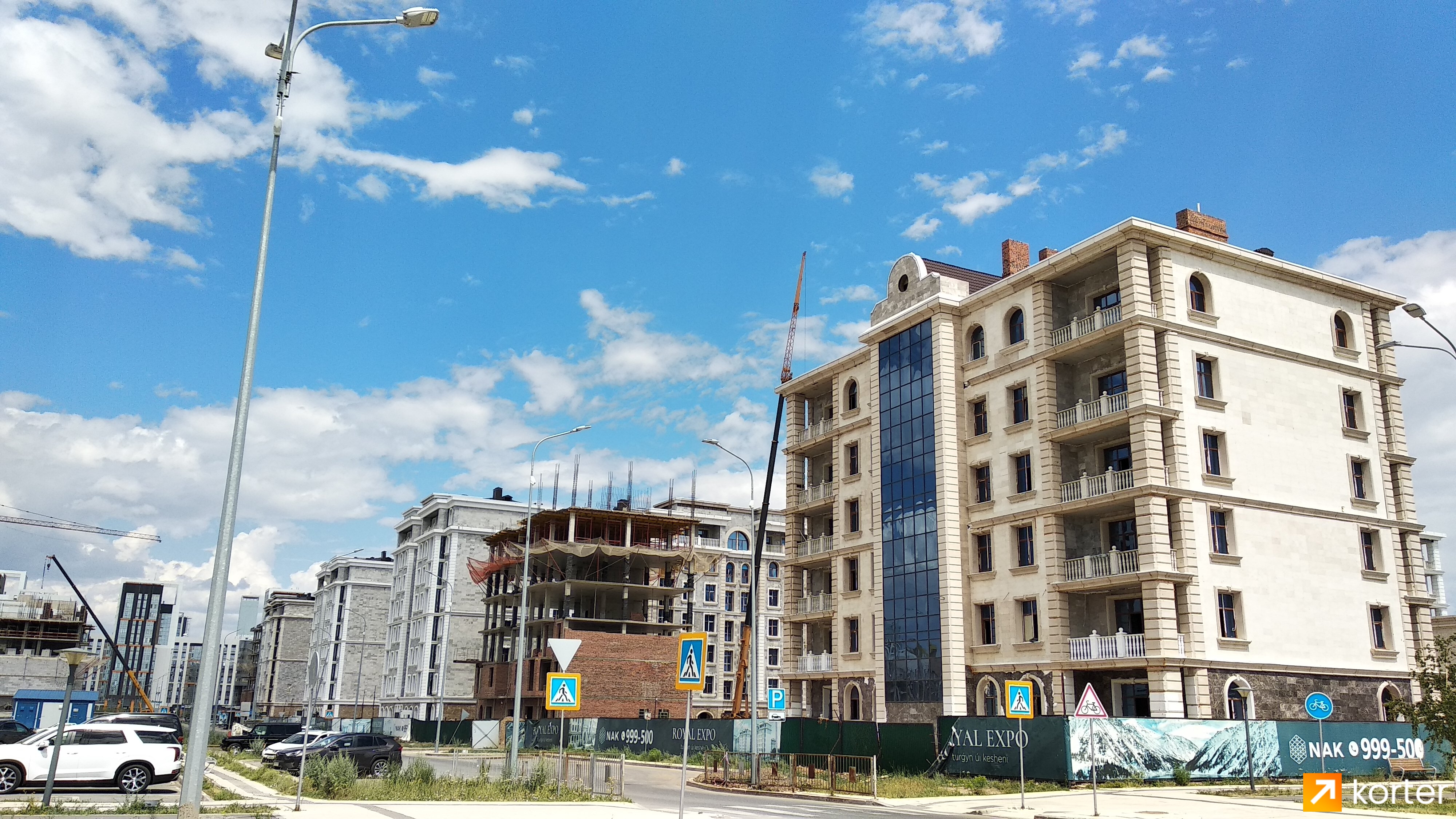 Ход строительства ЖК Royal Expo Apartments - Ракурс 2, Июнь 2022