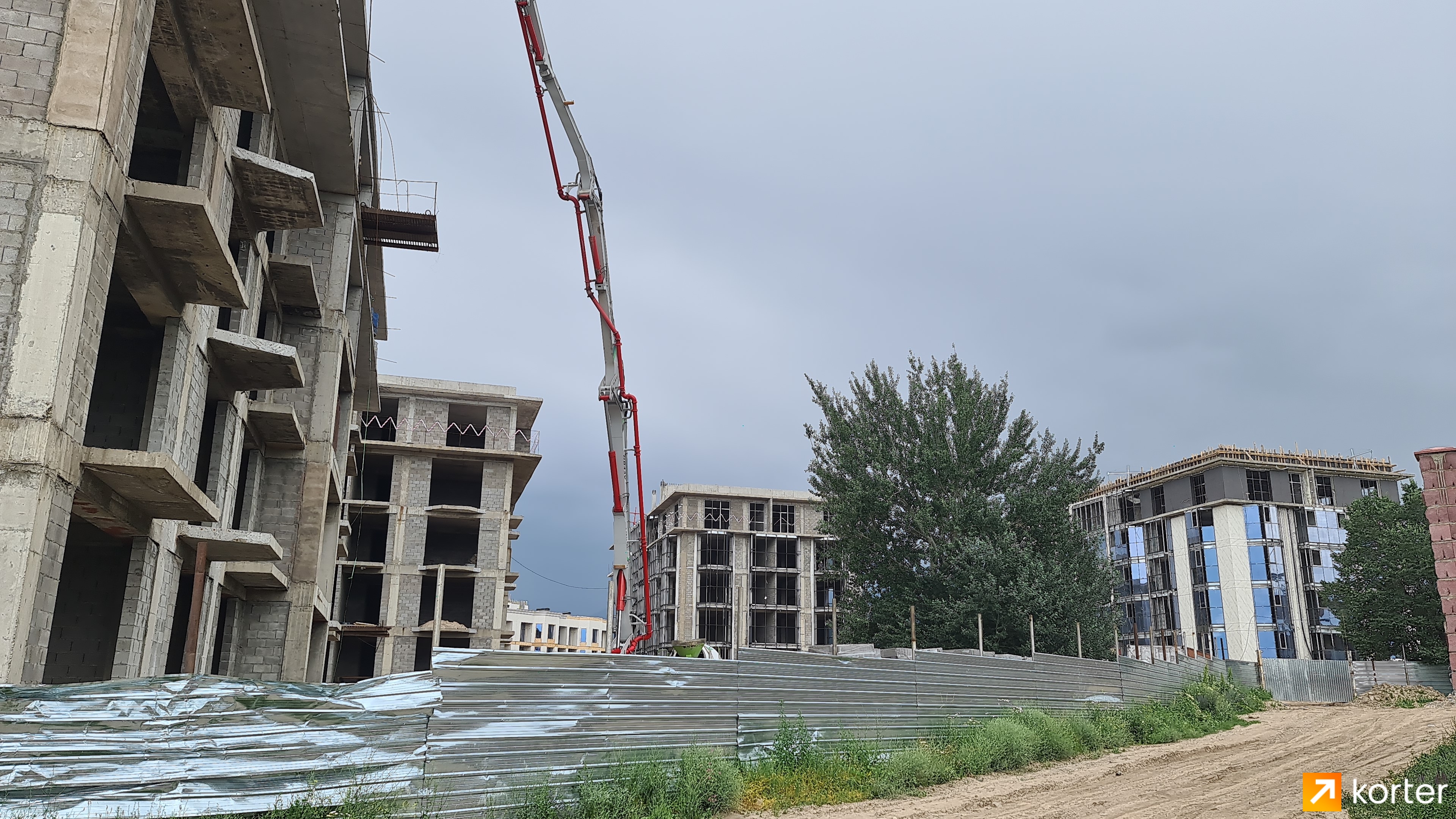 Ход строительства ЖК Apple Park - Ракурс 3, Июнь 2022