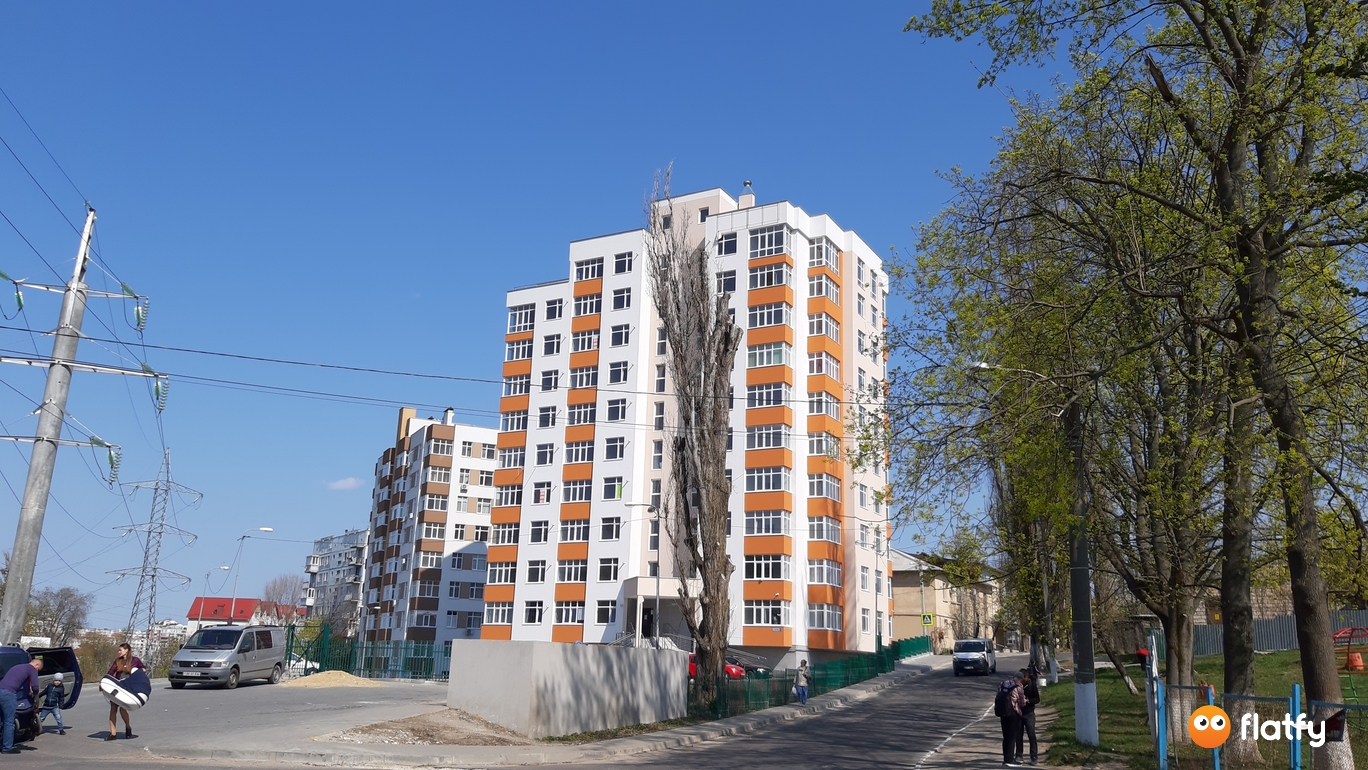 Stadiul construcției Сomplex Gheorghe Cașu - Spot 4, aprilie 2019