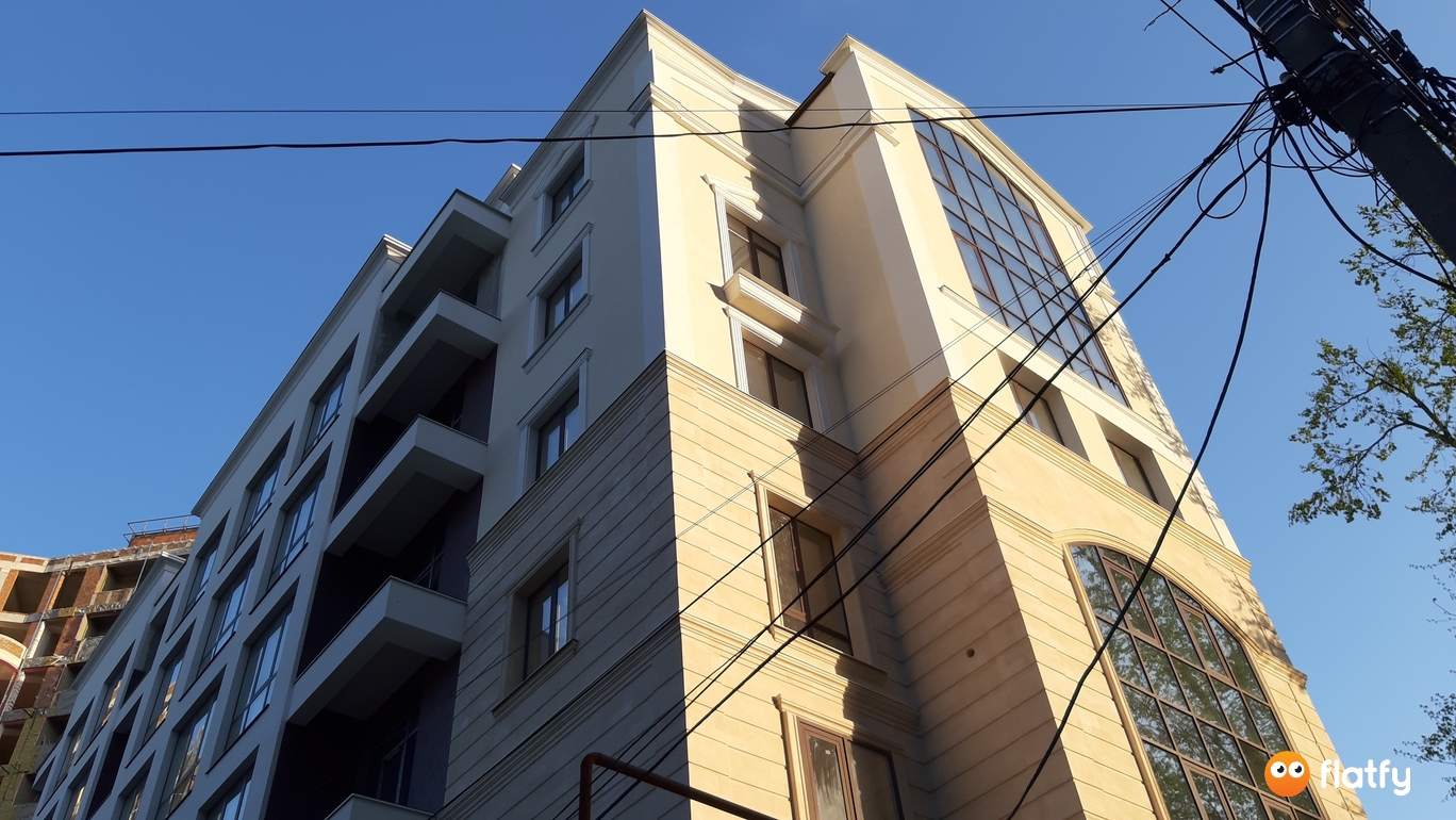 Stadiul construcției Complex Tolstoy City Residence - Spot 3, апрель 2019