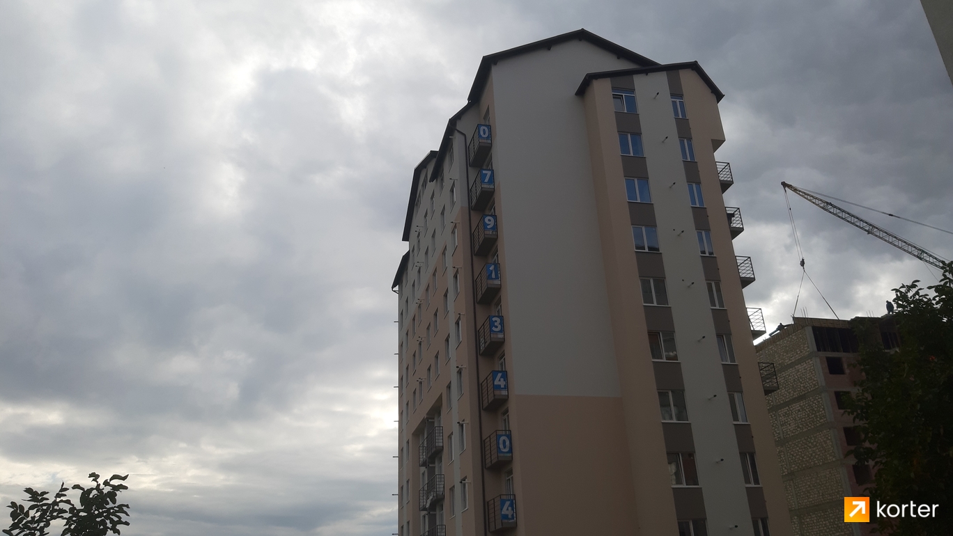 Stadiul construcției Cartușa Residence - Spot 4, октябрь 2019