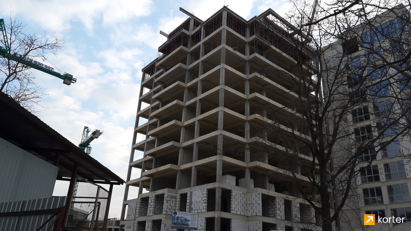 Evoluția construcției Complexului Casa Mea - Punct 3, februarie 2020