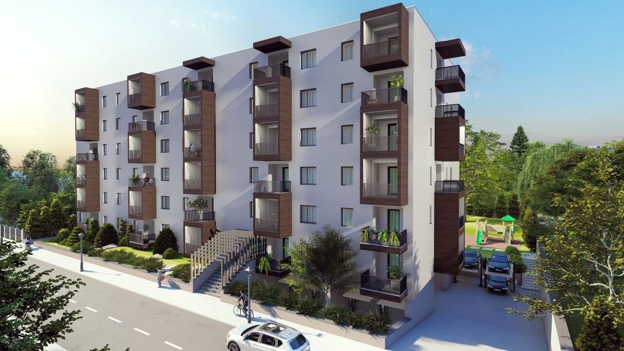 Roka Residence Doamna Ghica – schița apartament cu 3 camere apartament camere de la 89.02m2