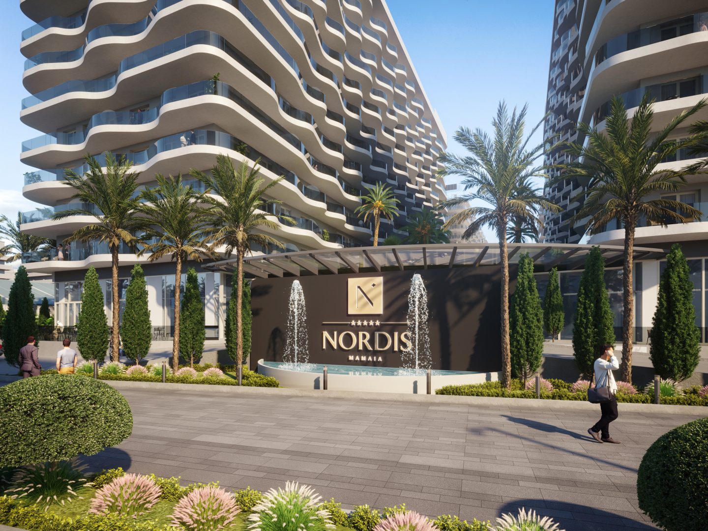 Nordis Residence Mamaia ConstanÈ›a PreÈ›uri La Apartamente Noi Poze Faze HartÄƒ Korter Ro